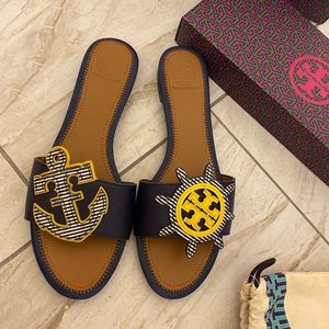 Tory Burch Maritime Slide size 9